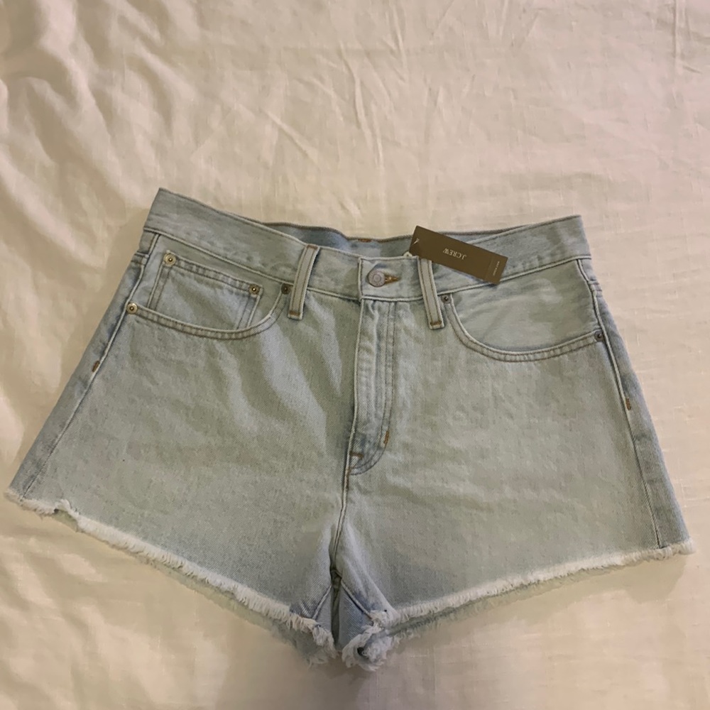 J. Crew relaxed short denim shorts Sz 28